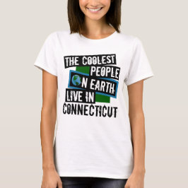 Camiseta Las personas más frías de la Tierra viven en Conne