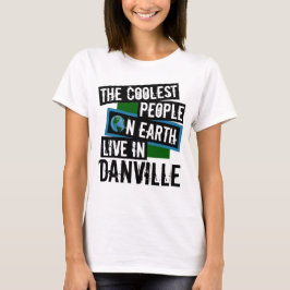 Camiseta Las personas más frías de la Tierra viven en Danvi