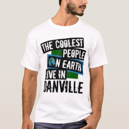 Camiseta Las personas más frías de la Tierra viven en Danvi