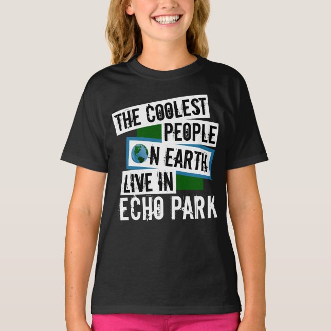 Camiseta Las personas más frías de la Tierra viven en Echo  (Anverso)
