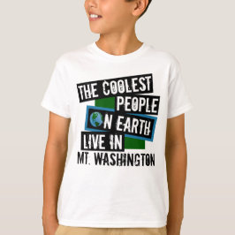 Camiseta Las personas más frías de la Tierra viven en el Mo