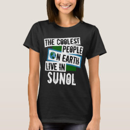 Camiseta Las personas más frías de la Tierra viven en el So