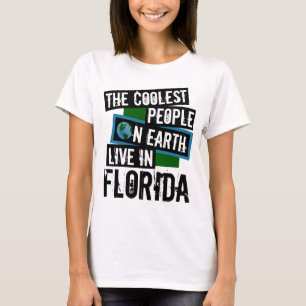 Camiseta Las personas más frías de la Tierra viven en Flori