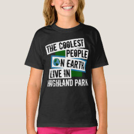 Camiseta Las personas más frías de la Tierra viven en Highl
