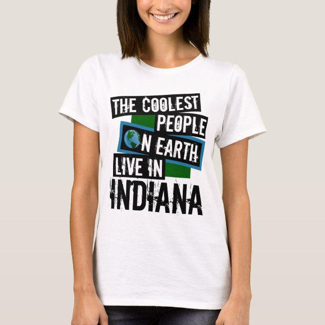 Camiseta Las personas más frías de la Tierra viven en India (Anverso)