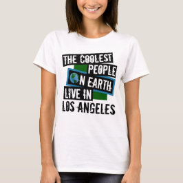 Camiseta Las personas más frías de la Tierra viven en Los Á