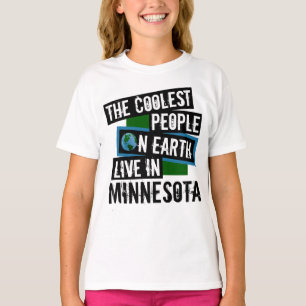 Camiseta Las personas más frías de la Tierra viven en Minne