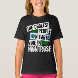Camiseta Las personas más frías de la Tierra viven en Montr