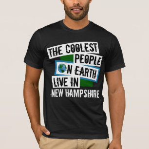 Camiseta Las personas más frías de la Tierra viven en New H