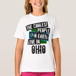 Camiseta Las personas más frías de la Tierra viven en Ohio