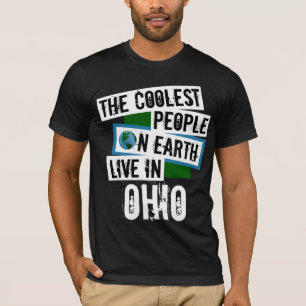 Camiseta Las personas más frías de la Tierra viven en Ohio