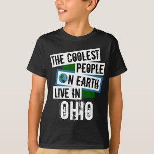 Camiseta Las personas más frías de la Tierra viven en Ohio