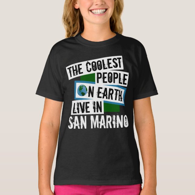 Camiseta Las personas más frías de la Tierra viven en San M (Anverso)