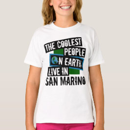 Camiseta Las personas más frías de la Tierra viven en San M