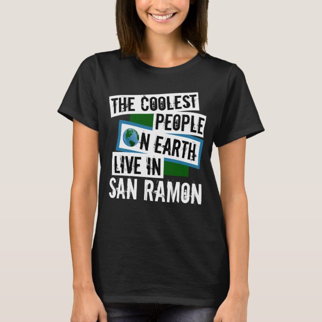 Camiseta Las personas más frías de la Tierra viven en San R (Anverso)