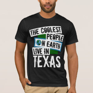 Camiseta Las personas más frías de la Tierra viven en Texas