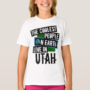 Camiseta Las personas más frías de la Tierra viven en Utah