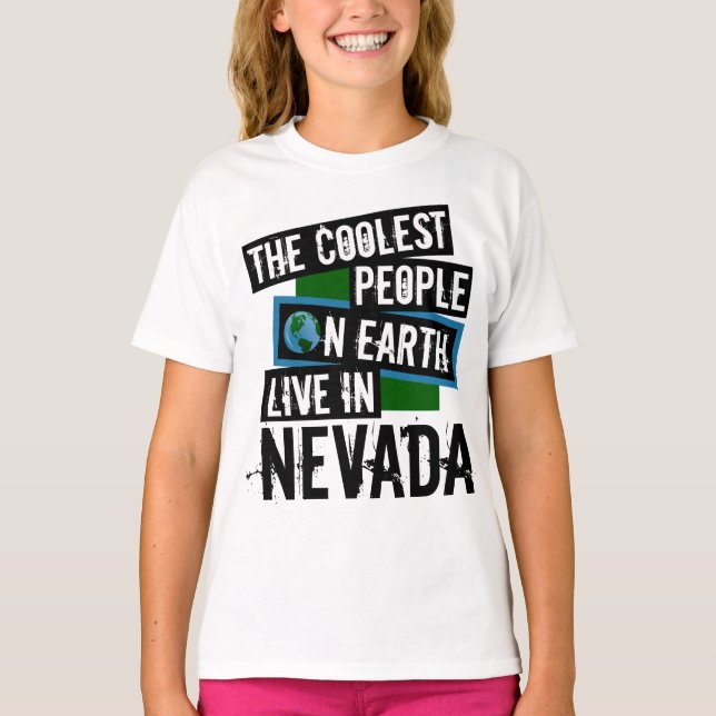 Camiseta Las personas más frías del mundo viven en Nevada (Anverso)