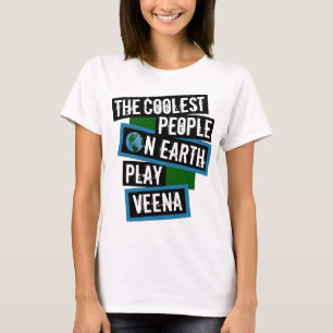 Camiseta Las Personas Más Geniales de la Tierra Tocan Veena