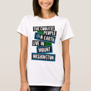 Camiseta Las personas más geniales de la Tierra viven en Mt