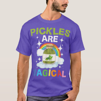 Camiseta Las Pickles Son Vegetales Vegetarianos Magníficos