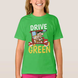 Camiseta Las piedras angulares  Fred & Barney - Drive Green