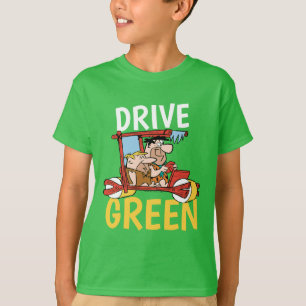 Camiseta Las piedras angulares  Fred & Barney - Drive Green