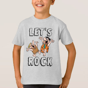 Camiseta Las piedras angulares Fred y Barney - Let's Rock