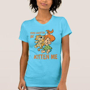 Camiseta Las piedras angulares  Pebbles y su tigre