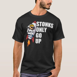 Camiseta Las Piedras Del Cohete Gamestonk Sólo Sube Funny W