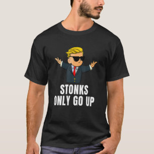 Camiseta Las piedras solo suben en Wall Street Bets Meme Tr