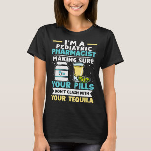 Camiseta Las píldoras Farmacéuticas Pediátricas No Enfrenta