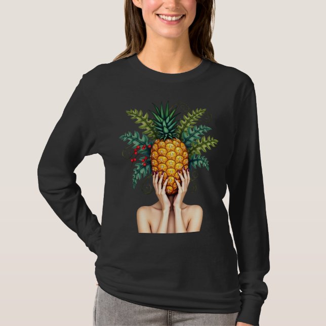 Camiseta Las piñas están en mi cabeza (Anverso)