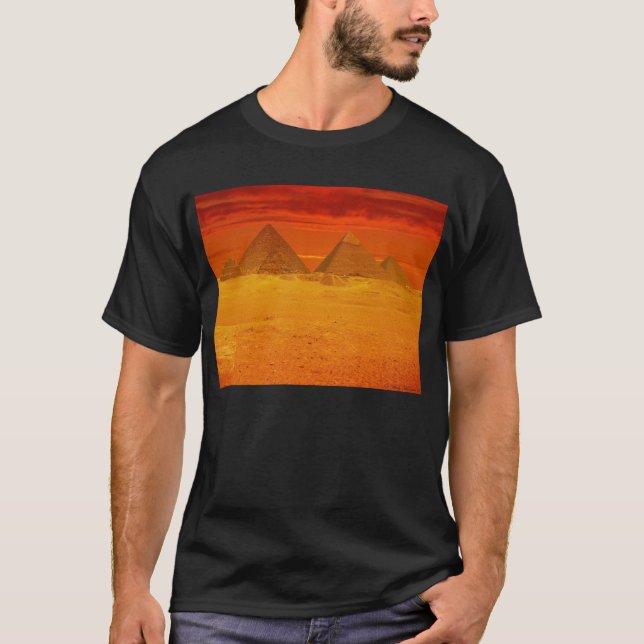 Camiseta Las pirámides (Anverso)