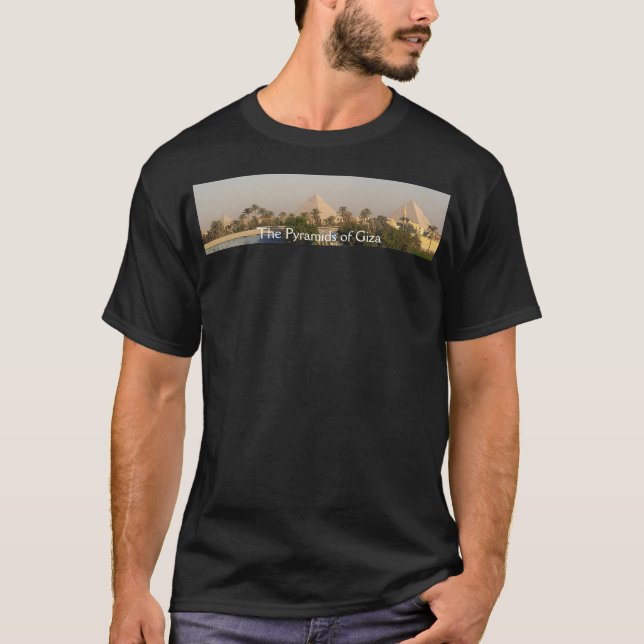 Camiseta Las pirámides de Giza (Anverso)