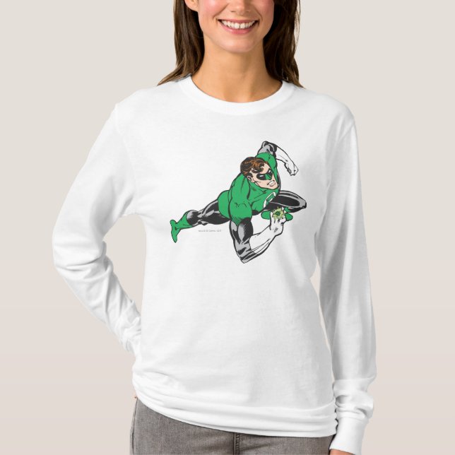 Camiseta Las pistas de la linterna verde (Anverso)