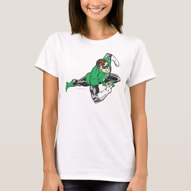 Camiseta Las pistas de la linterna verde (Anverso)