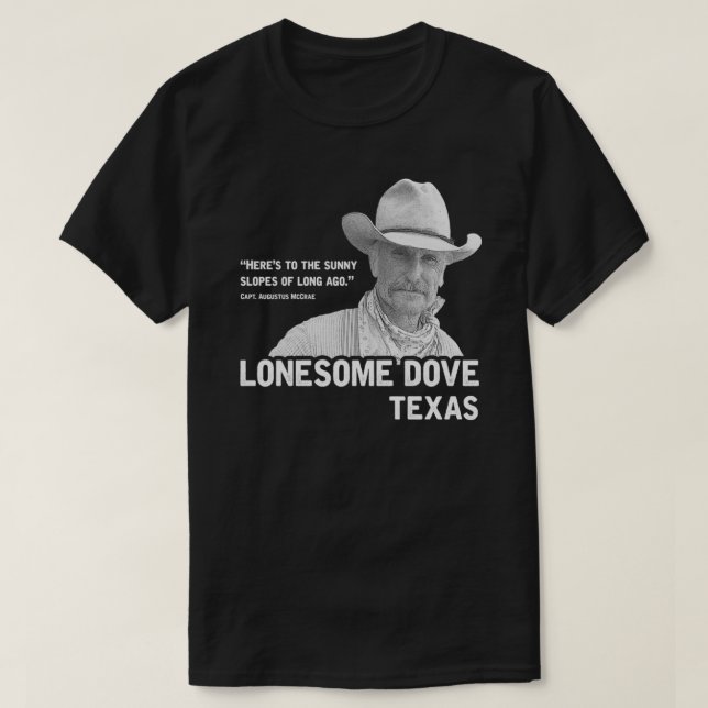 Camiseta Las pistas soleadas de hace mucho tiempo Lonesome  (Diseño del anverso)