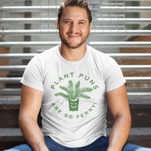 Camiseta Las Plantas De Puntuación Son Tan Fernanas