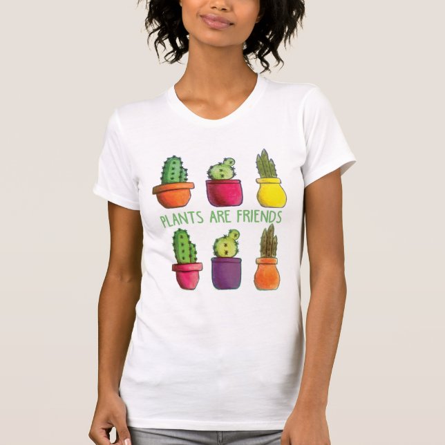 Camiseta Las plantas son amigos (Anverso)