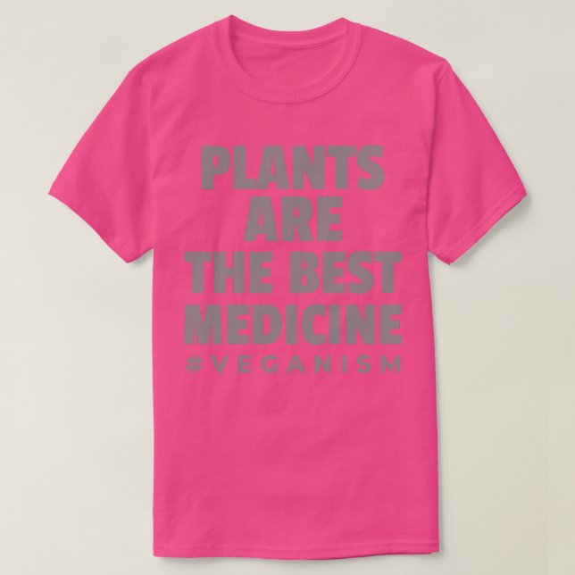 CAMISETA LAS PLANTAS SON EL MEJOR MEDICAMENTO 1 (Diseño del anverso)