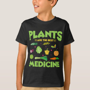 Camiseta Las Plantas Son La Mejor Vegetaria Vegetaria Funny