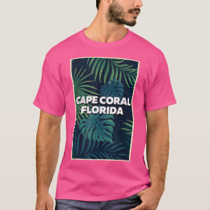 Camiseta Las playas de Cape Coral Florida dejan el arte de 