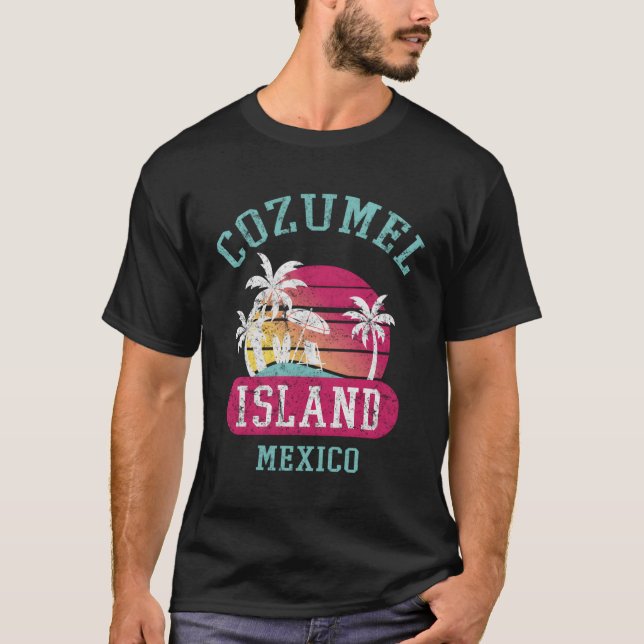 Camiseta Las playas de Cozumel México están en problemas (Anverso)