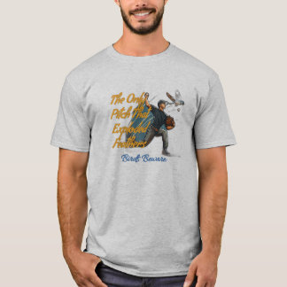 Camiseta Las plumas explotadas, el béisbol divertido