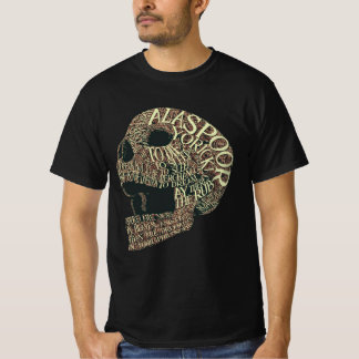 Camiseta Las Pobres Citas De Yorick Shakespeare Hamlet