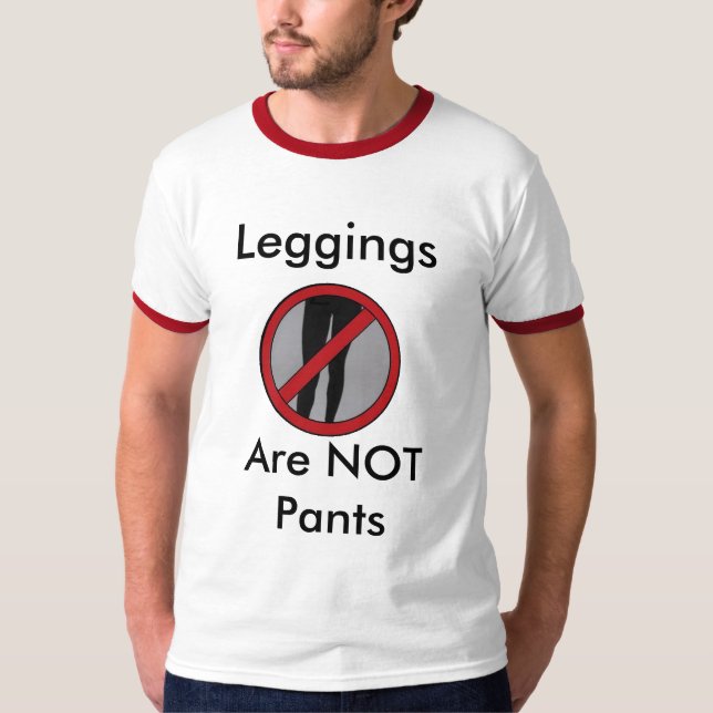 Camiseta Las polainas no son pantalones (Anverso)