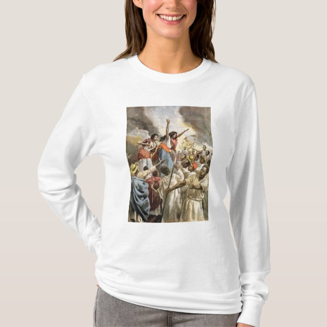 Camiseta Las princesas reales Preaching la guerra santa (Anverso)