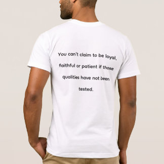 Camiseta Las pruebas