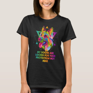 Camiseta Las puertas están cerradas para su protección Shep